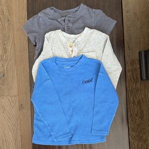 Target 2T Bundle - 2 long sleeve, 1 short